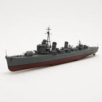 駆逐艦秋月 1/700 ウォーターラインシリーズ
