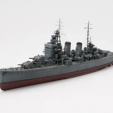 重巡洋艦高雄 1/700 ウォーターラインシリーズ