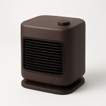 ツインバード 電気ファンヒーター EF-D897BR