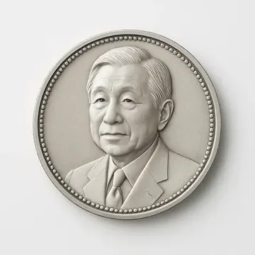 平成天皇在位記念銀貨