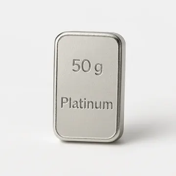 プラチナインゴット(50g)
