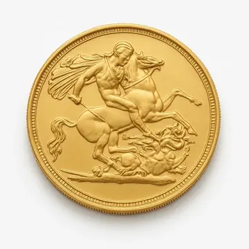 ロシア ジョージ勇士金貨
