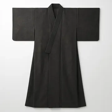 泥しゃぶ黒大島紬