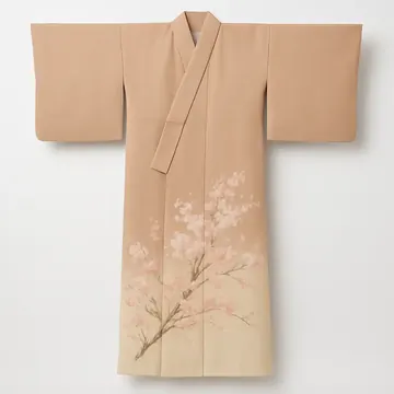 色留袖・桜柄