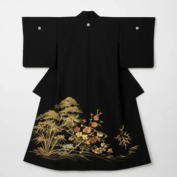 黒留袖・松竹梅模様