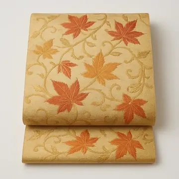 龍村平蔵 袋帯 紅葉唐草