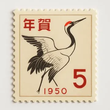 1950年 日本郵便 年賀切手