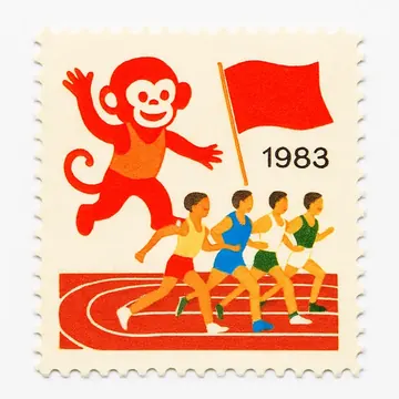 1983年運動会記念切手