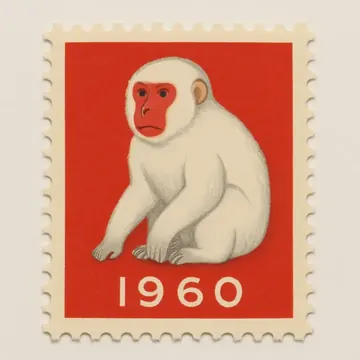 1960年 日本郵便 年賀切手
