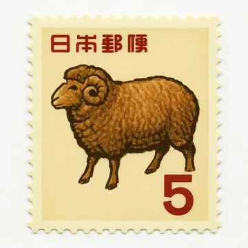 1955年 日本郵便 年賀切手