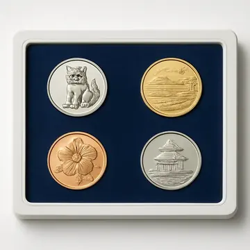 沖縄復帰四十周年記念プルーフ貨幣セット