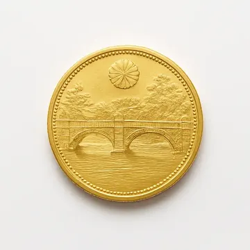 昭和二重橋金貨