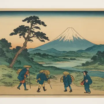 歌川広重・東海道五十三次