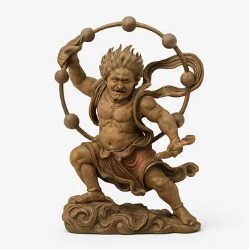 三十三間堂風神雷神像